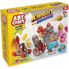 Resim Assess Store Art Şövalye ve Ejderha Oyun Hamur Set 280 gr 