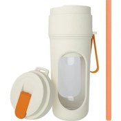 Resim Willowhaven 1 Adet Portatif Meyve Sıkacağı, Usb Şarjlı, Ev Ve Seyahat İçin Portakal Suyu Makinesi 