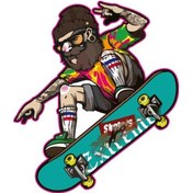 Resim 75 X 85 Mm Sticker 10 Lu 