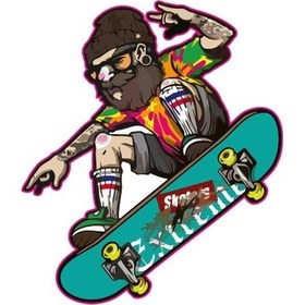Resim 75 X 85 Mm Sticker 10 Lu 