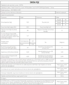 Resim Vestel KMI 108402 G WIFI 10 KG Kurutma Makinesi 