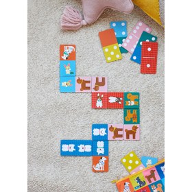 Resim Petit Collage Domino Oyunu - Doggies - 3 YAŞ VE ÜZERİ 