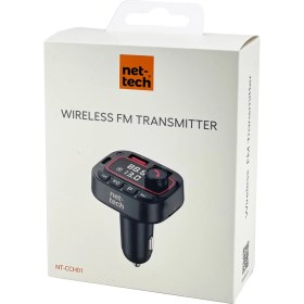 Resim Nettech NT-CCH01 30W Bluetooth Fm Transmitter Araç Şarj Aleti 