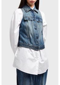 Resim Armani Exchange Bayan Kot Ceket Xw000558 Af12845 Mb115 Lacivert Lacivert 