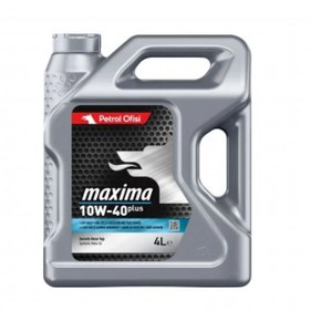 Resim Petrol Ofisi Maxıma 10w-40 Plus Benzin& Dizel Motor Yağı 4 Litre 2023 Üretim 
