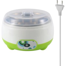 Resim Maggiei Yoğurt Makinesi, Otomatik Paslanmaz Çelik Astar Yoğurt Makinesi Makinesi Ev Dıy Yoğurt Kabı, Yoğurt Makinesi Ab Tak (Yurt Dışından) 