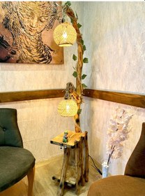 Resim Ağaç Lambader 165-170 Cm Iki Lambalı Safranbolu Serisi 