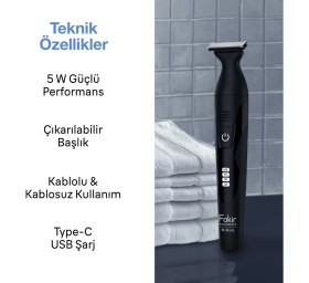 Resim Fakir M-Blade Tıraş Makinesi & Düzeltici 