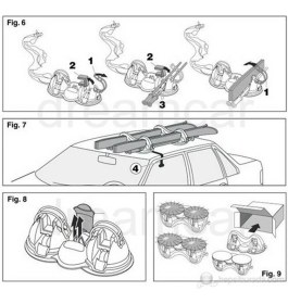 Resim Netron Igloo Kayak Bagajı Mıknatıslı 