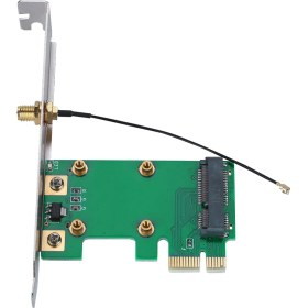 Resim Mini Pcı-E'den Pcı-E Yükseltici Kart Genişletme Harici Adaptör Ağ Kartı (Yurt Dışından) 