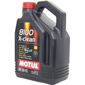 Resim Motul 8100 X-Clean 5W-40 Dexos2 Tam Sentetik Motor Yağı 4 x 4 L 