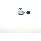 Resim Tedz Collection Mordino Balina Pin 
