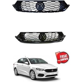 Resim Fiat Egea Ön Panjur Siyah Iyi Kalite 504593209 