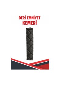 Resim Subaru Xv Uyumlu Emniyet Kemer Pedi Siyah Deri Siyah Dikişli 