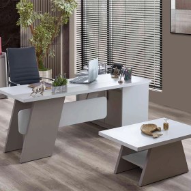Resim İyena Home Living Etna Mdf Ofis Makam Takımı 