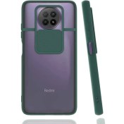Resim Mobaxaksesuar Xiaomi Redmi Note 9 5g Kılıf Kamera Kapatmalı Lensi Case 