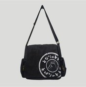 Resim Szypzstore Komşum Totoro Omuz Çantası Totoro Sırt Çantası Messenger Çanta Kampüs Dayanıklı Basit Okul Çantası B6jgpf Siyah 