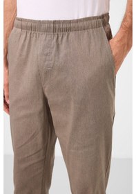 Resim Tommylife Camel Standart Fit Dokuma Hafif Esnek Chino Erkek Pantolon - 82178 Camel 