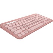 Resim LOGITECH K380S PEBBLE BLUETOOTH TÜRKÇE Q KLAVYE PEMBE 920-011861 