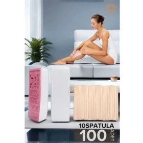 Resim Bfs Spatulalı Ağda Bezi 100 Adet 