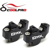 Resim Xuweiwei Black Honda Rebel1100 Cmx1100 Handlebar Riser Kit Yükseltici Seti Ağır Hizmet Tipi 