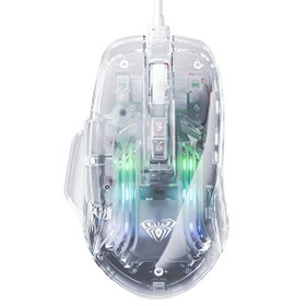 Resim Aula S80 7200 DPI 7 Tuşlu RGB Şeffaf Optik Oyuncu Gaming Mouse 