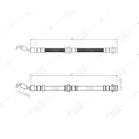 Resim SVAC 800121 Ön Fren Hortumu Rio I 00-05 
