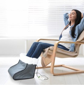 Resim Genel Markalar Medikal Elektrikli Ayak Isıtıcısı-2 Yıl Garanti-electric Foot Warmer Isıtıcı 