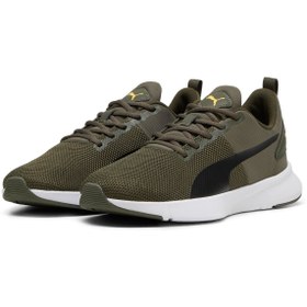 Resim Puma Flyer Runner Erkek Koşu Spor Ayakkabısı Haki 