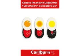 Resim Özel Üretim Zaman Ayarlı Haşlama Dereceli Renk Değiştiren Yumurta Pişirme Zamanlayıcı 2 Adet 