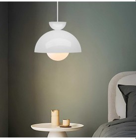 Resim Homing Nuuq Camlı Metal Sarkıt 241340 Beyaz 