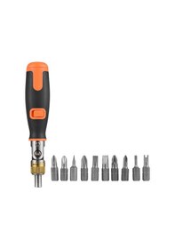 Resim Geeksen 10'lu Çok Fonksiyonlu Ratchet Tornavida Seti - Otomotiv Ve Ev Tamiratı İçin 