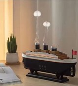 Resim Vothoon Titanic Gemi Hava Nemlendirici Işıklı Fonksiyonlu Buhar Makinesi Kumandalı 
