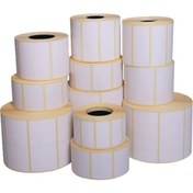 Resim A1 Kuşe Etiket 30 X 50 MM Barkod Etiketi 1000 Sarım 1 Rulo 