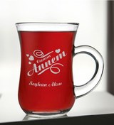 Resim Bk Gift Canım Annem Tasarımlı Keyif Kulplu Çay Bardağı-2, Anneye Hediye, Anneler Günü Hediyeleri Kobitmeyencom30670 Bk Gift 