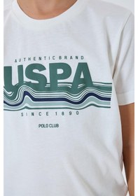 Resim U.S. Polo Assn. U.s. Polo Assn Erkek Çocuk Kısa Kollu Pijama Takım Bej-2309 Bej 