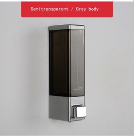 Resim Duvara Monte Şampuan Sabunluk Krom Kaplama Kare Sıvı Sabun Şişesi Banyo Aksesuarları 500 Ml 