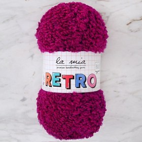 Resim La Mia RETRO Fuşya El Örgü İpi - LM4153 