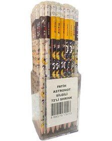 Resim Fatih Kurşun Kalem Astronot Silgili Kurşun Kalem 72 Li Paket 