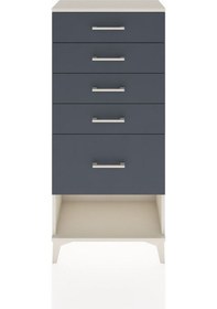 Resim Hyperion Dolap 5 Çekmeceli 60x44x134 Aytaşı-antrasit Aytaşı 