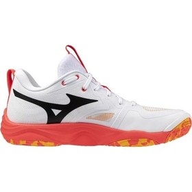 Resim Wave Momentum Elite Unisex Voleybol Ayakkabısı Beyaz Çok Renkli 