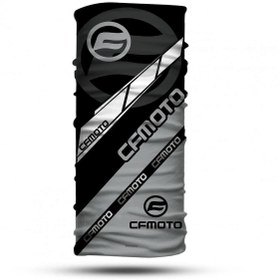 Resim motogaj Cf Moto Desenli Siyah Gri Bandana Buff 