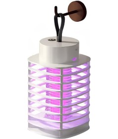 Resim Uv - 137 - Işıklı Elektrikli Sinek Öldürücü Şarjlı Sessiz Çalışma Geniş - Spt-gld - Alan Etkili 
