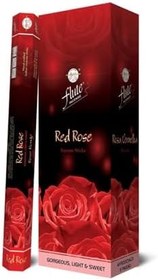 Resim Bazaar 4 Flute Incense Sticks Red Rose Kırmızı Gül 20 Adet Çubuk Tütsü 