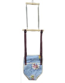 Resim Mavi Renk Erkek Çocuk Hoppalası Zıp Zıp 18 Kg Ye Kadar Taşıma 