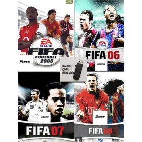 Resim Fıfa Football 2005-2008 Pc Oyunu | 4’lü Efsane Seri | Kuruluma Hazır Flash Bellek | Windows 