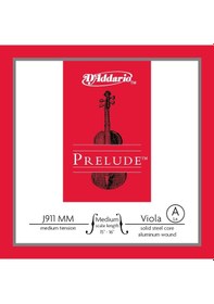 Resim D'addario J911mm Prelude Medium Scale Viyola Tek Teli - A/la Nota 