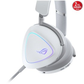 Resim Asus Rog Delta Iı Beyaz Kablosuz Gaming Kulaklık 