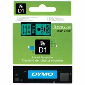 Resim Dymo 40919 Yeşil/Siyah D1 Yedek Şerit 9 MM X 7 M 