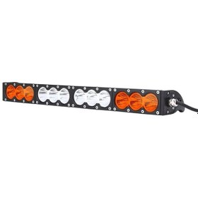 Resim 180w 83cm Düz Üniversal Yayıcı Delici Turuncu Beyaz Led Bar 